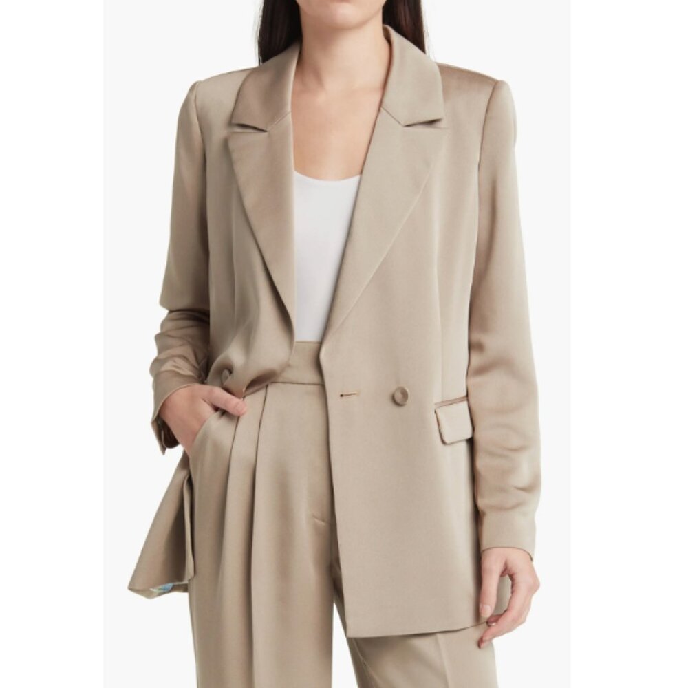 Favorite Daughter - Suits You Blazer (Beige, XS)